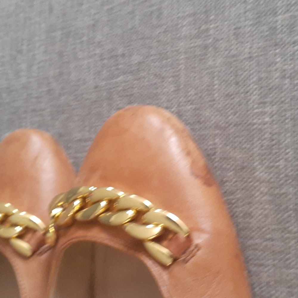 Lauren ralph Lauren tan leather pumps shoe size 10B - Picture 16 of 16